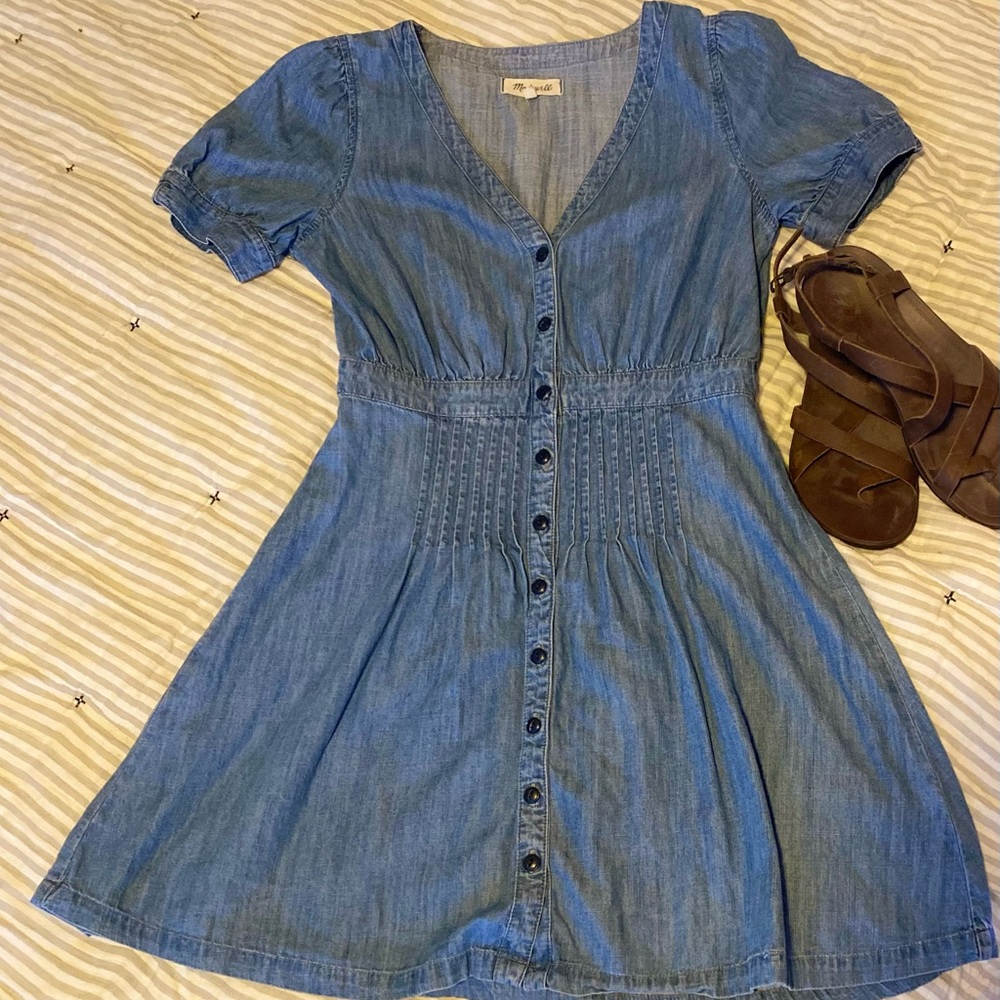Madewell Chambray Sun Dress